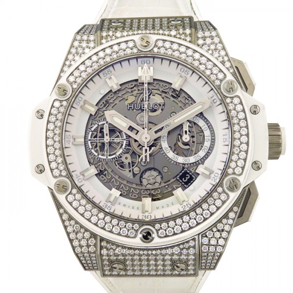 hublot kingpower ウブロ キングパワー ウニコ チタニウム ホワイトパヴェ 701.ne.0127.gr.1704