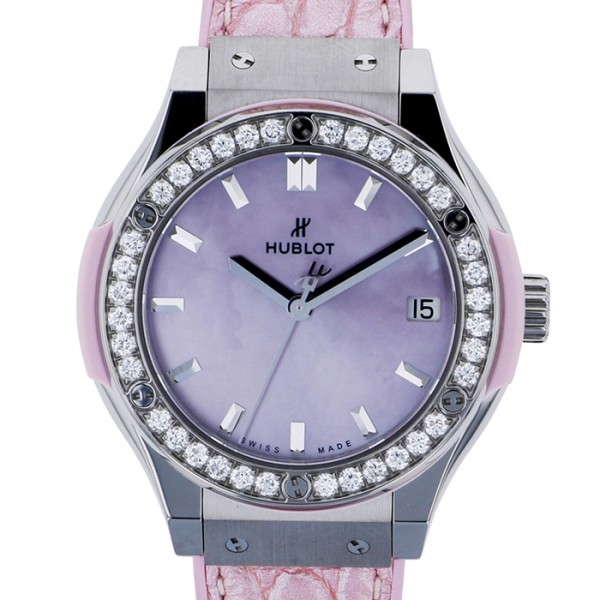 hublot classicfusion ウブロ クラシックフュージョン パールピンク ダイヤモンド 日本限定 581.np.6210.lr.1204.jpn17