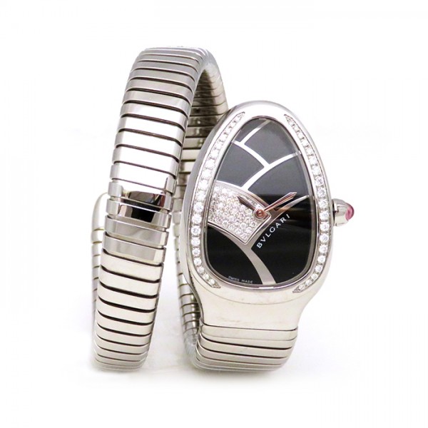 bvlgari serpenti ブルガリ セルペンティ ベゼルダイヤ sp35bd1sds.1t