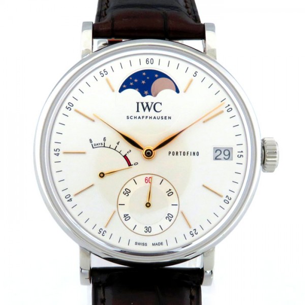 iwc portfino IWC ポートフィノ ハンドワインド ムーンフェイズ iw516401