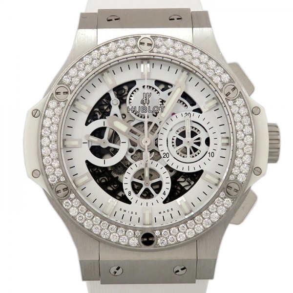 hublot bigbang ウブロ ビッグバン アエロバン オールホワイト ダイヤモンド 311.se.2010.rw.1104.jsm12