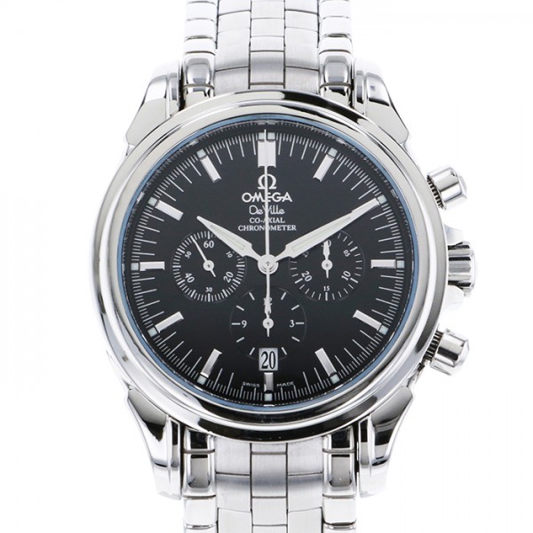 オメガ OMEGA デ・ヴィル コーアクシャル クロノ 4541.5 ブラック文字盤 中古 腕時計 メンズ