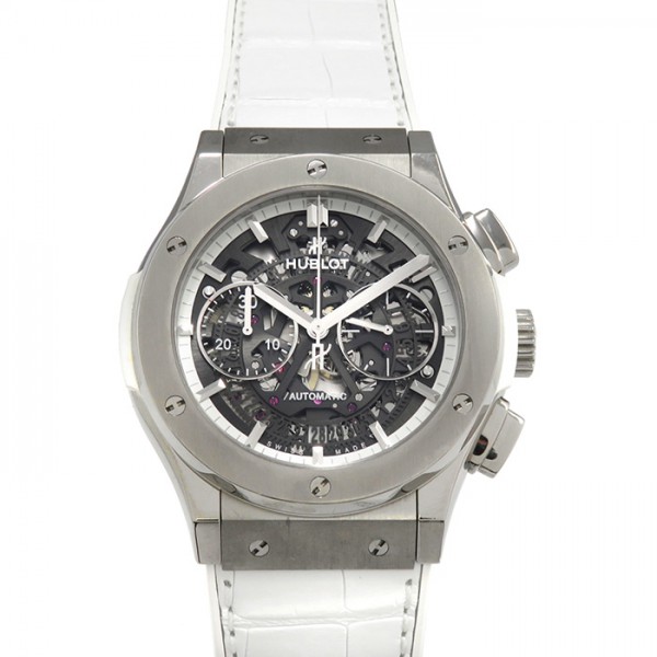 hublot classicfusion ウブロ クラシックフュージョン アエロフュージョン クロノグラフ オールホワイト 日本限定 525.ne.0127.lr