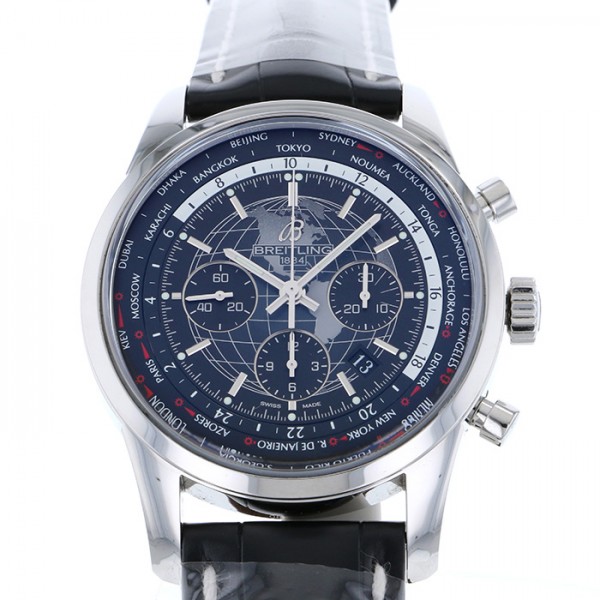breitling transocean ブライトリング トランスオーシャン クロノグラフ ユニタイム a050b84wpr