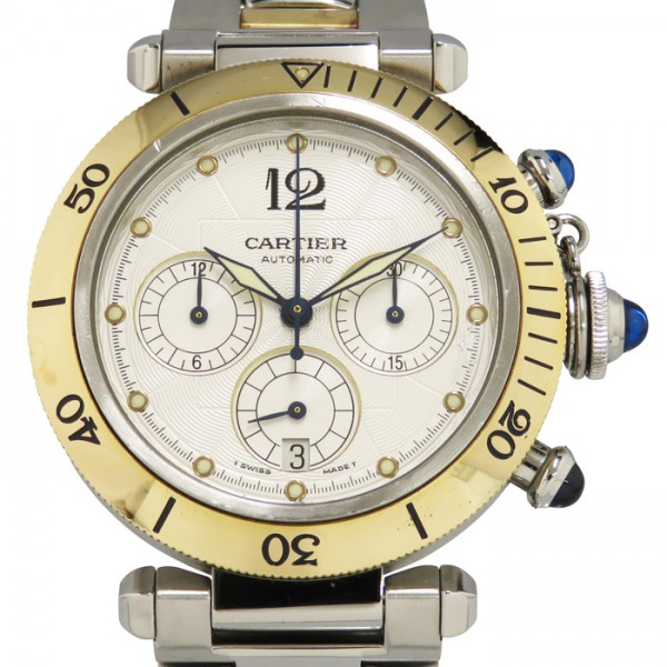 cartier pasha カルティエ パシャ 38 w31036t6