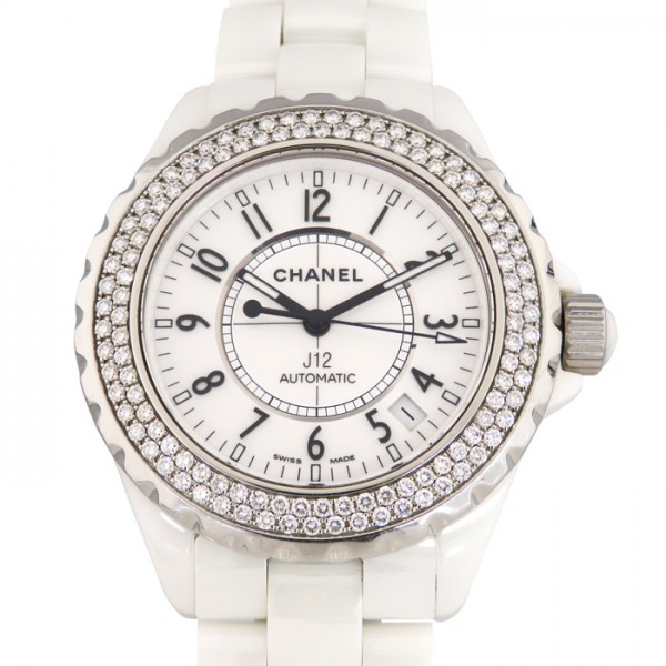 chanel j12 シャネル J12 38mm ベゼルダイヤ h0969