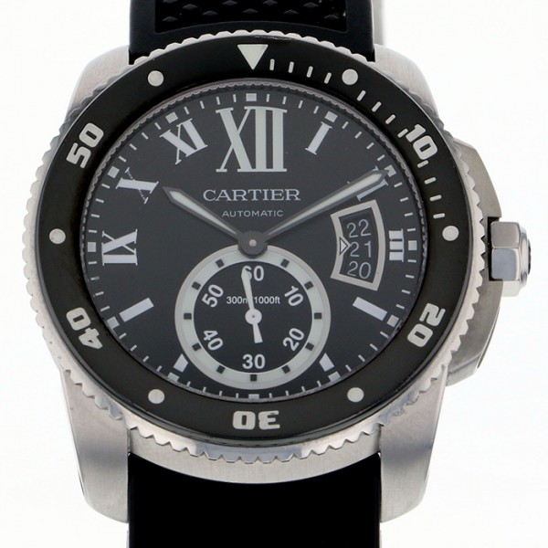 cartier calibrdecartier カルティエ カリブル ドゥ カルティエ ダイバー w7100056