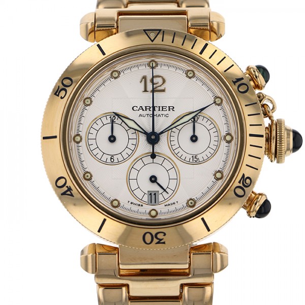 cartier pasha カルティエ パシャ クロノグラフ w168086