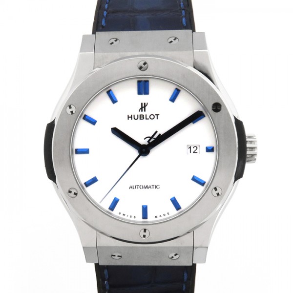 hublot classicfusion ウブロ クラシックフュージョン クラシック フュージョン チタニウム ホワイトシャイニーブルー 日本限定 542.nx.2210.lr.jpn17