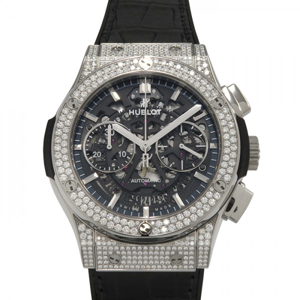 hublot classicfusion ウブロ クラシックフュージョン アエロフュージョン クロノグラフ チタニウム ダイヤモンド 525.nx.0170.lr.1704