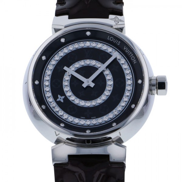 louisvuitton tambour Louis Vuitton Tambour Tambour disk Amarant Diamon GM q111c