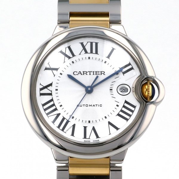 カルティエ Cartier バロンブルー W2BB0022 シルバー文字盤 新品 腕時計 メンズ