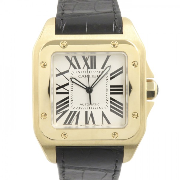 cartier santos カルティエ サントス 100 w20071y1