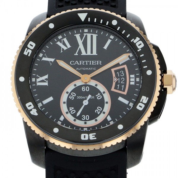 cartier calibrdecartier カルティエ カリブル ドゥ カルティエ ダイバー カーボン w2ca0004