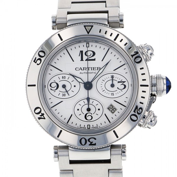 cartier pasha カルティエ パシャ シータイマー クロノグラフ w31089m7
