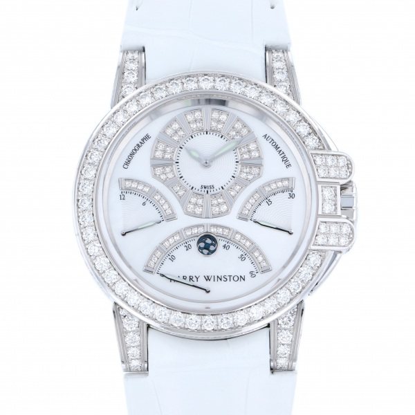 harrywinston ocean ハリー・ウィンストン オーシャン クロノグラフ トリレトログラード 400/mcra44w