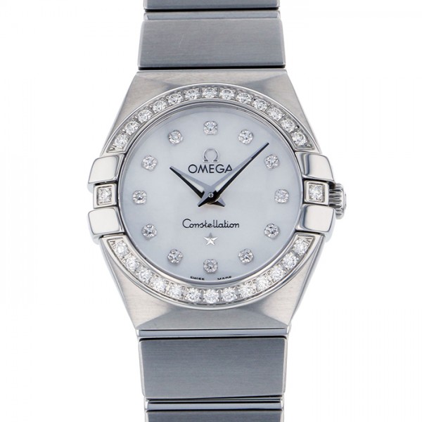 omega constellation オメガ コンステレーション ブラッシュ ダイヤ 123.15.24.60.55.001