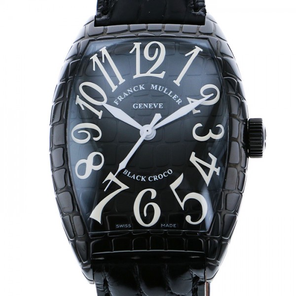 franckmuller tonneaucurvex フランク・ミュラー トノウカーベックス ブラッククロコ 8880scblkcro