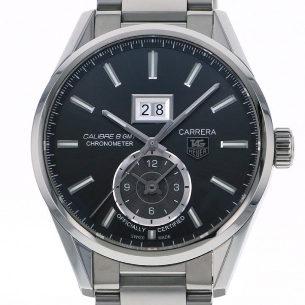 tagheuer carrera タグ・ホイヤー カレラ グランドデイト GMT キャリバー8 war5012.ba0723