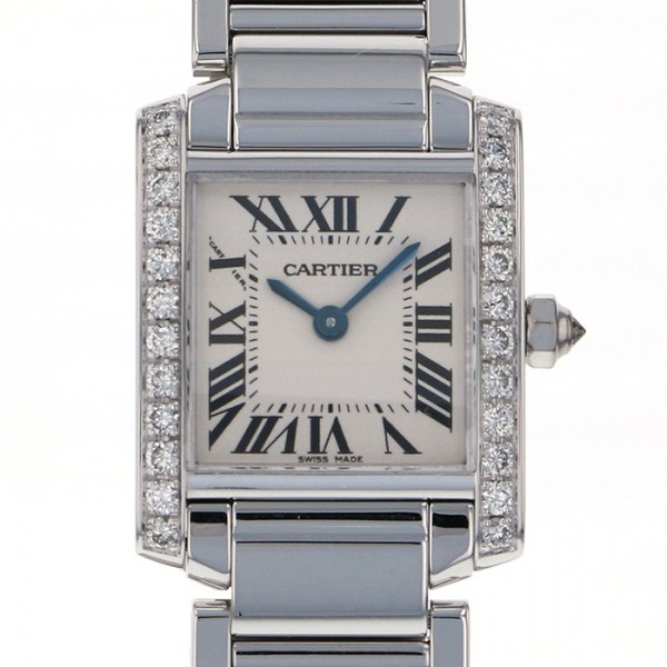 cartier tank カルティエ タンク フランセーズ SM ベゼルダイヤ we1002s3