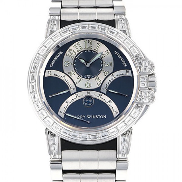 harrywinston ocean ハリー・ウィンストン オーシャン クロノグラフ トリレトログラード 400/mcra44w
