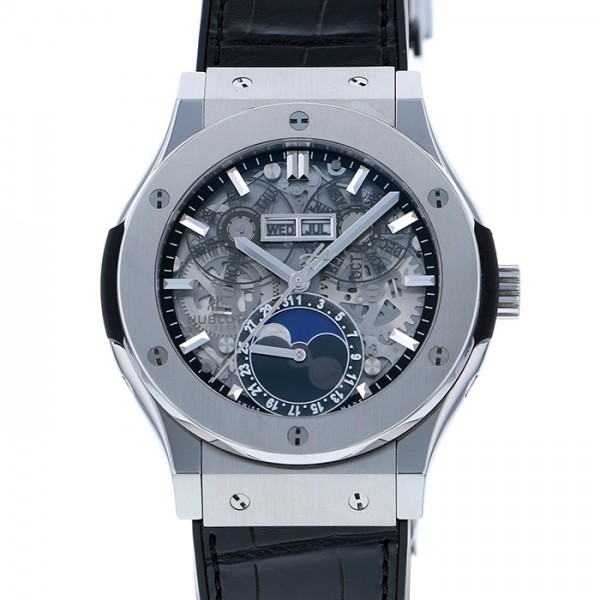 hublot classicfusion ウブロ クラシックフュージョン アエロフュージョン ムーンフェイズ チタニウム 547.nx.0170.lr