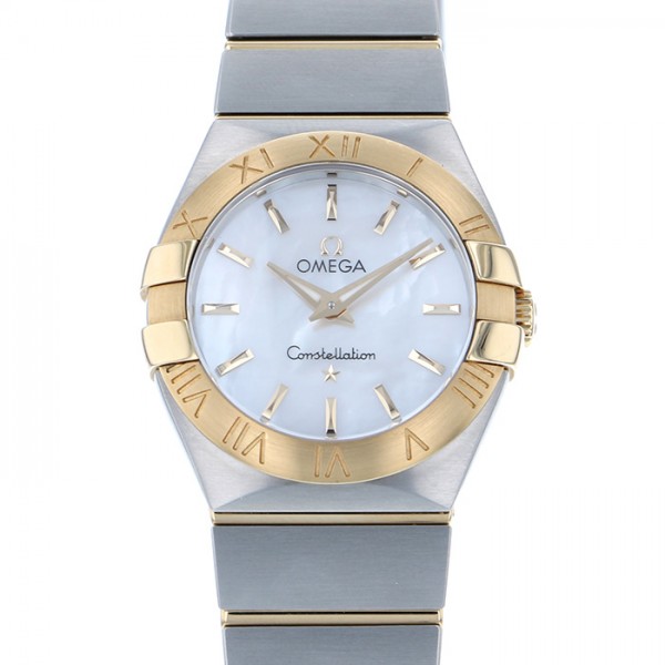 omega constellation オメガ コンステレーション ブラッシュ クォーツ 123.20.27.60.05.002