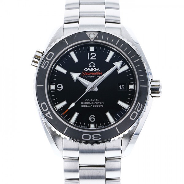 オメガ OMEGA シーマスター 600 プラネットオーシャン 232.30.46.21.01.001 ブラック文字盤 中古 腕時計 メンズ