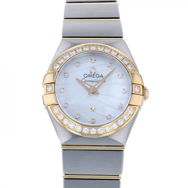 omega constellation オメガ コンステレーション ブラッシュ クォーツ 123.25.24.60.55.011