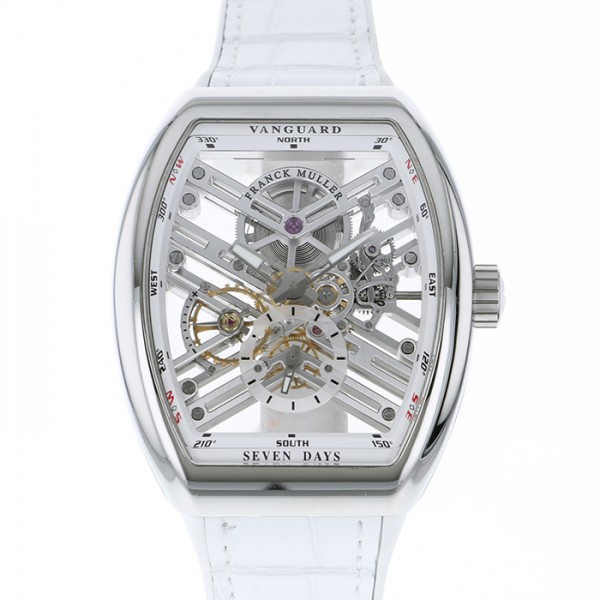 franckmuller vanguard フランク・ミュラー ヴァンガード 7デイズ パワーリザーブ スケルトン v45s6sqtacbc