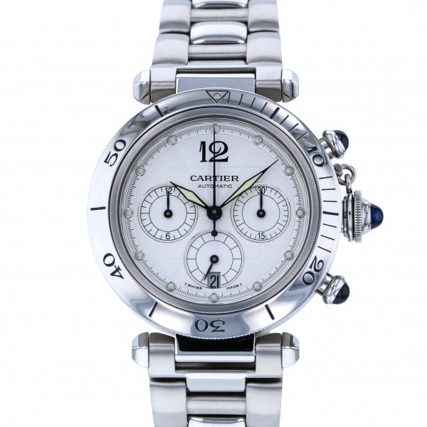 cartier pasha カルティエ パシャ クロノグラフ w31030h3