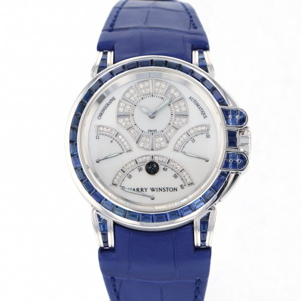 harrywinston ocean ハリー・ウィンストン オーシャン クロノグラフ トリレトログラード 400/mcra44w