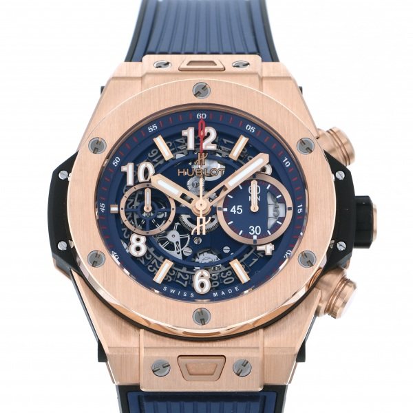 hublot bigbang ウブロ ビッグバン ウニコ キングゴールド ブルー 411.ox.5189.rx