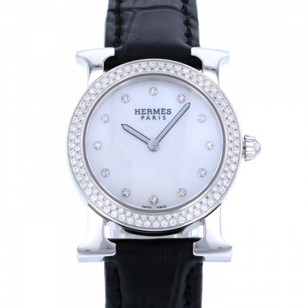 hermes hwatch エルメス Hウォッチ Hウォッチ ロンド ダイヤベゼル hr1.230