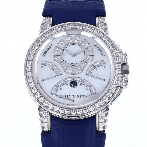 harrywinston ocean ハリー・ウィンストン オーシャン トリレトロ クロノグラフ ダイヤモンドケース oceact44ww002