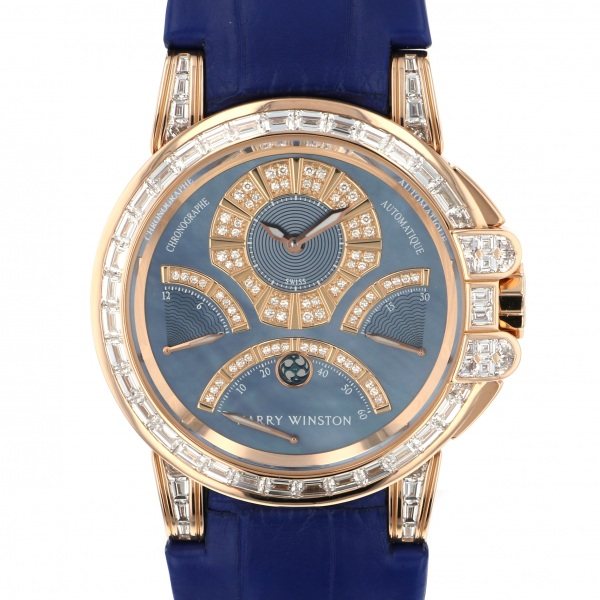 harrywinston ocean ハリー・ウィンストン オーシャン クロノグラフ トリレトログラード 400/mcra44rl.m1.bd