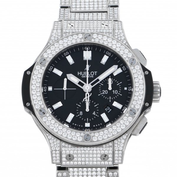 hublot bigbang ウブロ ビッグバン スチール ブレスレット パヴェ 301.sx.1170.sx.3704