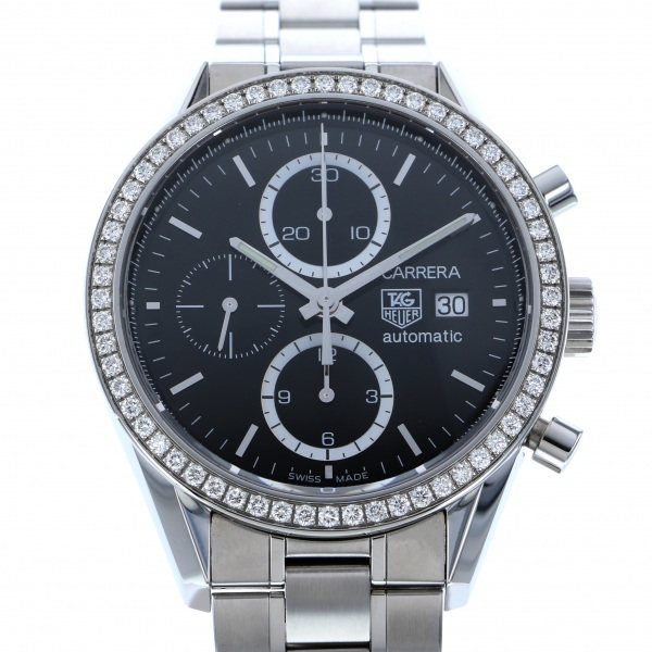 tagheuer career TAG HEUER Carrera Chronograph Bezel diamond cv201j