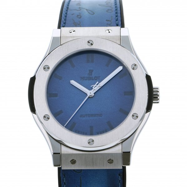 hublot classicfusion ウブロ クラシックフュージョン ベルルッティ スクリット オーシャンブルー 世界限定500本 511.nx.050b.vr.ber16