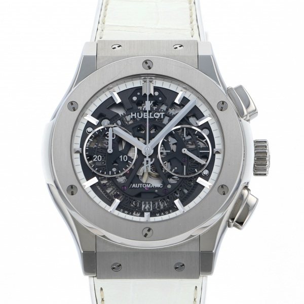 hublot classicfusion ウブロ クラシックフュージョン アエロフュージョン クロノグラフ オールホワイト 日本限定 525.ne.0127.lr