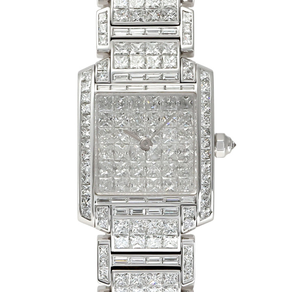 cartier tank カルティエ タンク フランセーズ SM リビエール wl4073kf