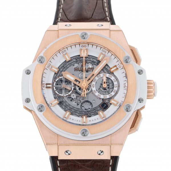 恒寶 金威 宇舶 王權 Unico 金王 白 701.oe.0128.gr