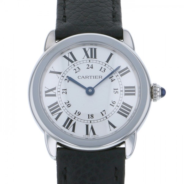 カルティエ Cartier ロンドソロ WSRN0019 シルバー文字盤 新品 腕時計 レディース
