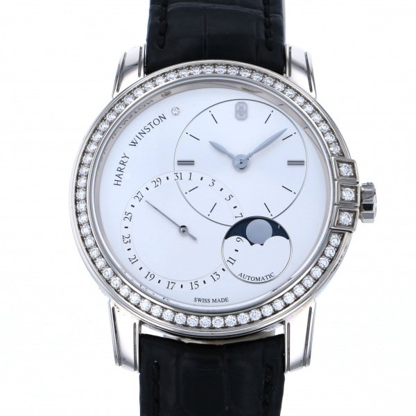 harrywinston midnight ハリー・ウィンストン ミッドナイト デイト ムーンフェイズ オートマティック midamp42ww004