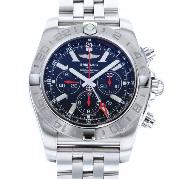 百年灵 计时码表 百年灵 计时码表 格林威治标准时间 ab0412/s041b48ps