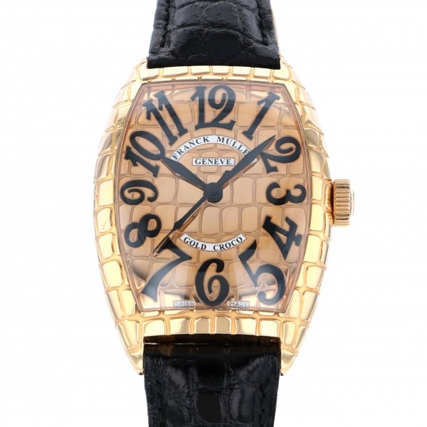 franckmuller tonneaucurvex フランク・ミュラー トノウカーベックス ゴールドクロコ 8880scgoldcro