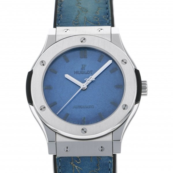 hublot classicfusion ウブロ クラシックフュージョン ベルルッティ スクリット オーシャンブルー 世界限定500本 511.nx.050b.vr.ber16
