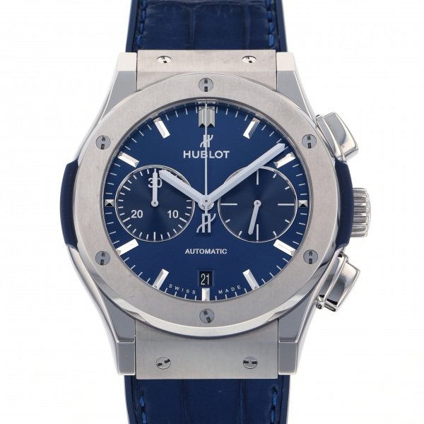 hublot classicfusion ウブロ クラシックフュージョン クロノグラフ チタニウム ブルー 521.nx.7170.lr