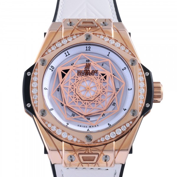 hublot bigbang ウブロ ビッグバン ワンクリック サンブルー キングゴールド ホワイト ダイヤモンド 世界限定100本 465.os.2028.vr.1204.mxm19