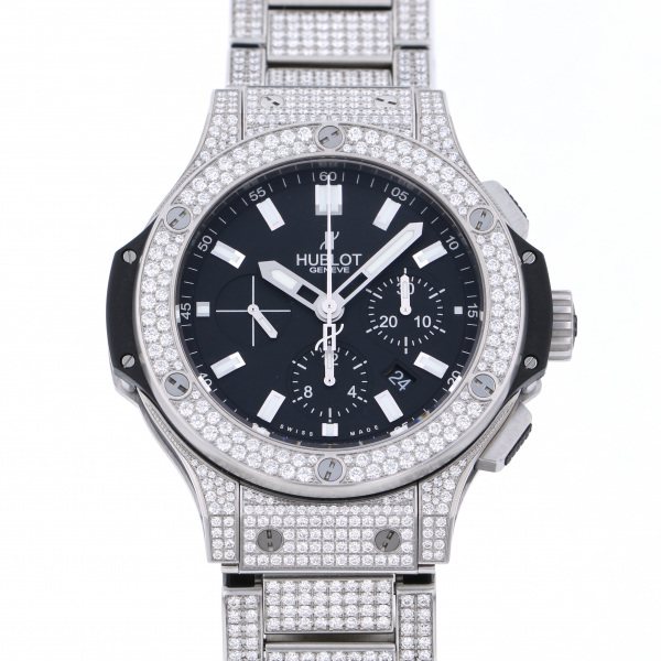 hublot bigbang ウブロ ビッグバン スチール ブレスレット パヴェ 301.sx.1170.sx.3704